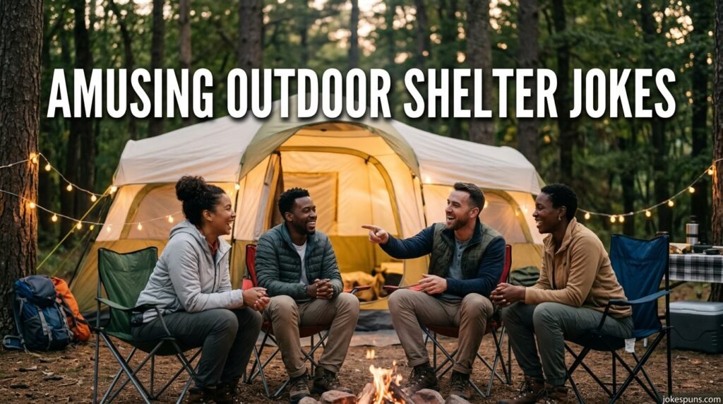 Amusing Outdoor Shelter Jokes