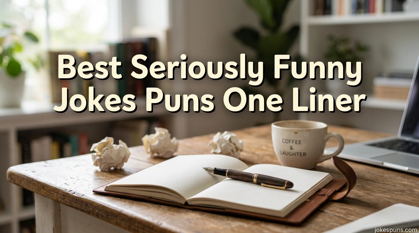 Best Seriously Funny Jokes Puns One Liner