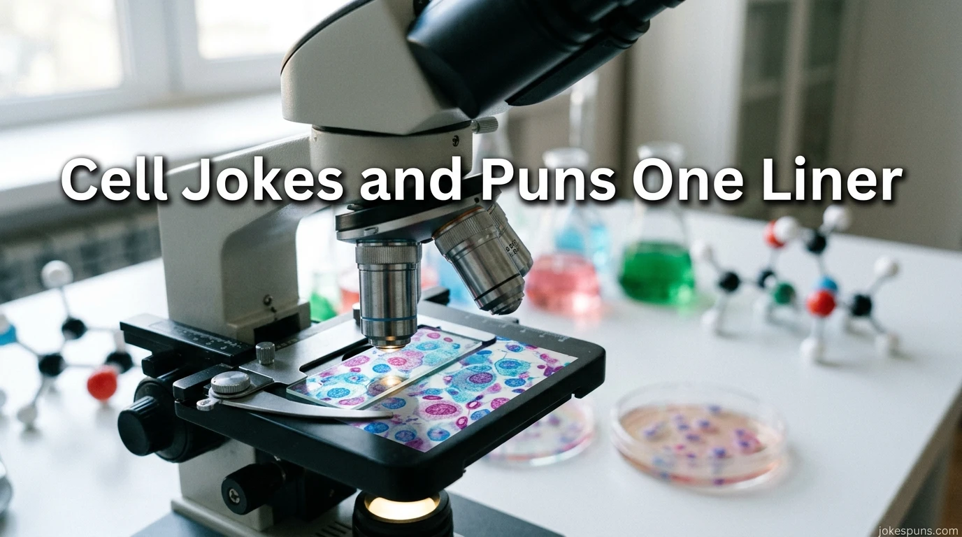 Cell Jokes and Puns One Liner