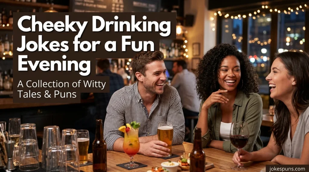 Cheeky Drinking Jokes for a Fun Evening