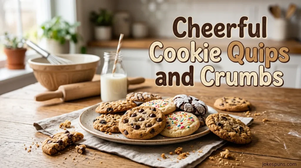 Cheerful Cookie Quips and Crumbs