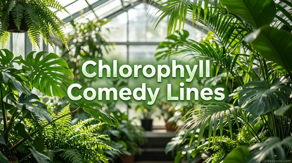 Chlorophyll Comedy Lines