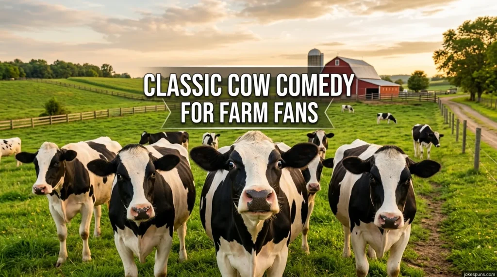 Classic Cow Comedy for Farm Fans