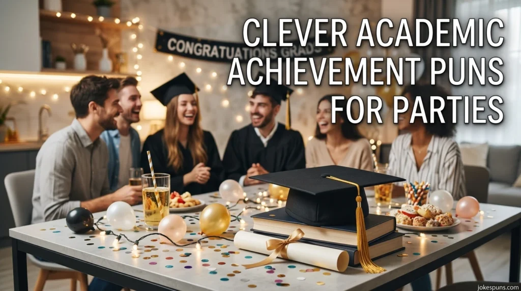 Clever Academic Achievement Puns for Parties