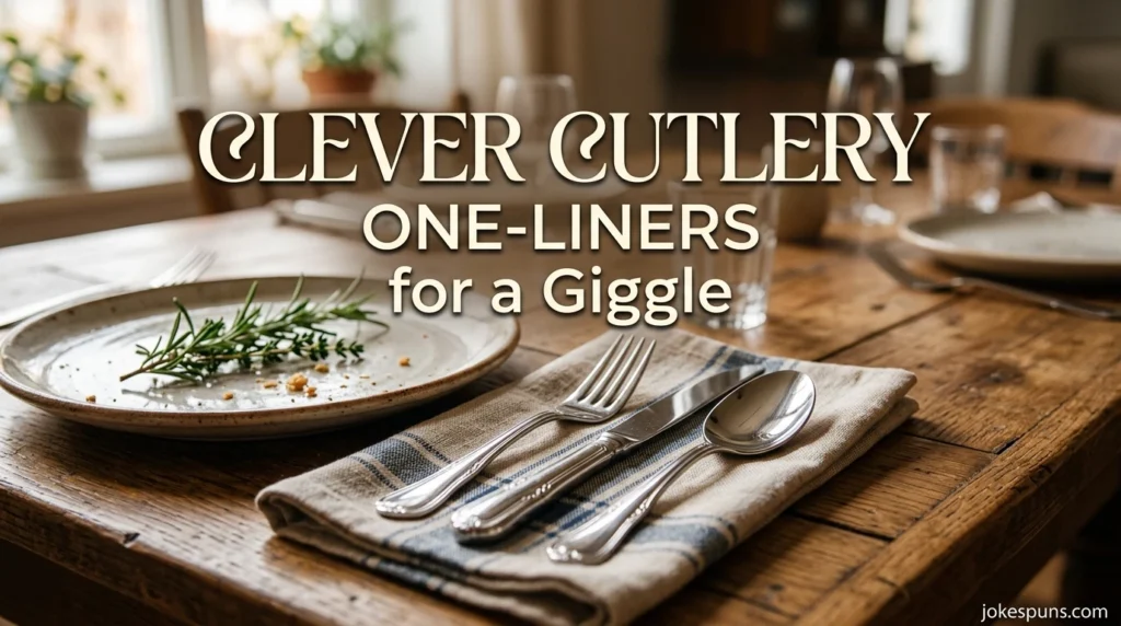 Clever Cutlery One-Liners for a Giggle