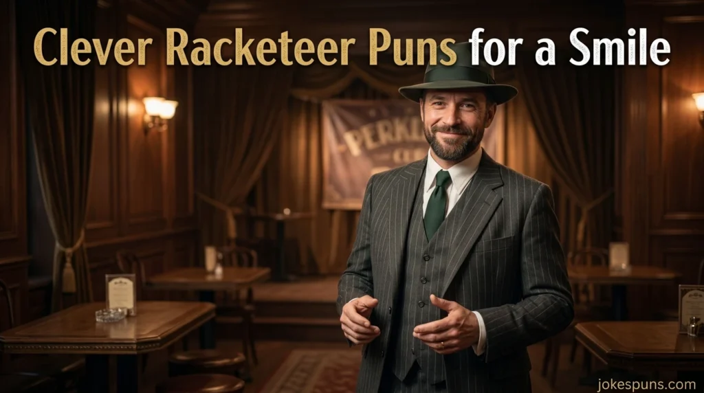 Clever Racketeer Puns for a Smile