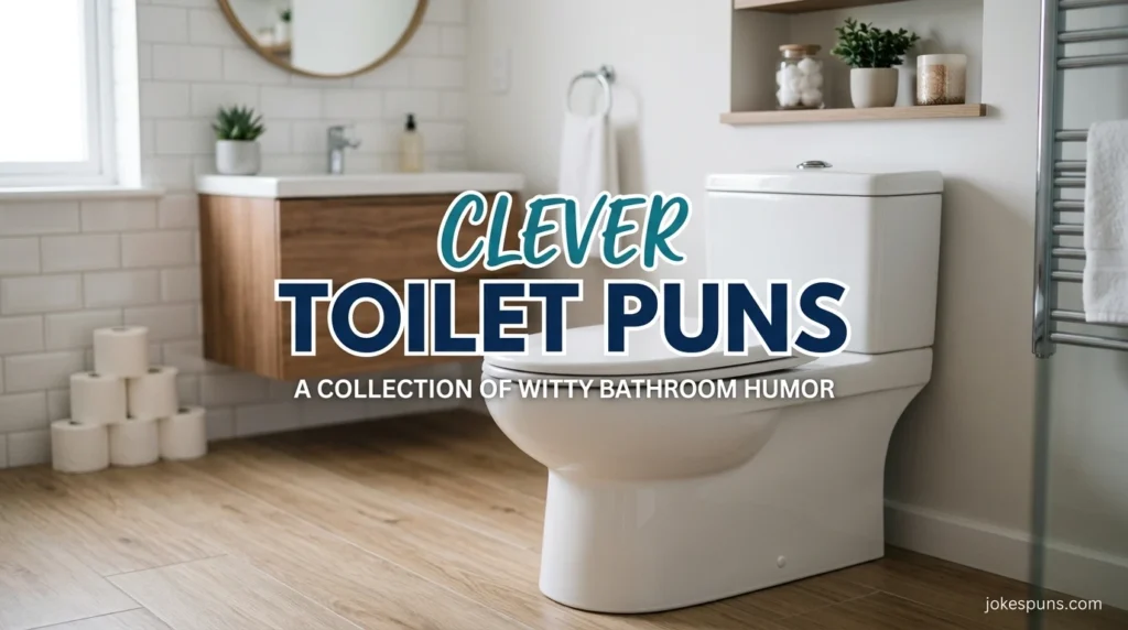 Clever Toilet Puns
