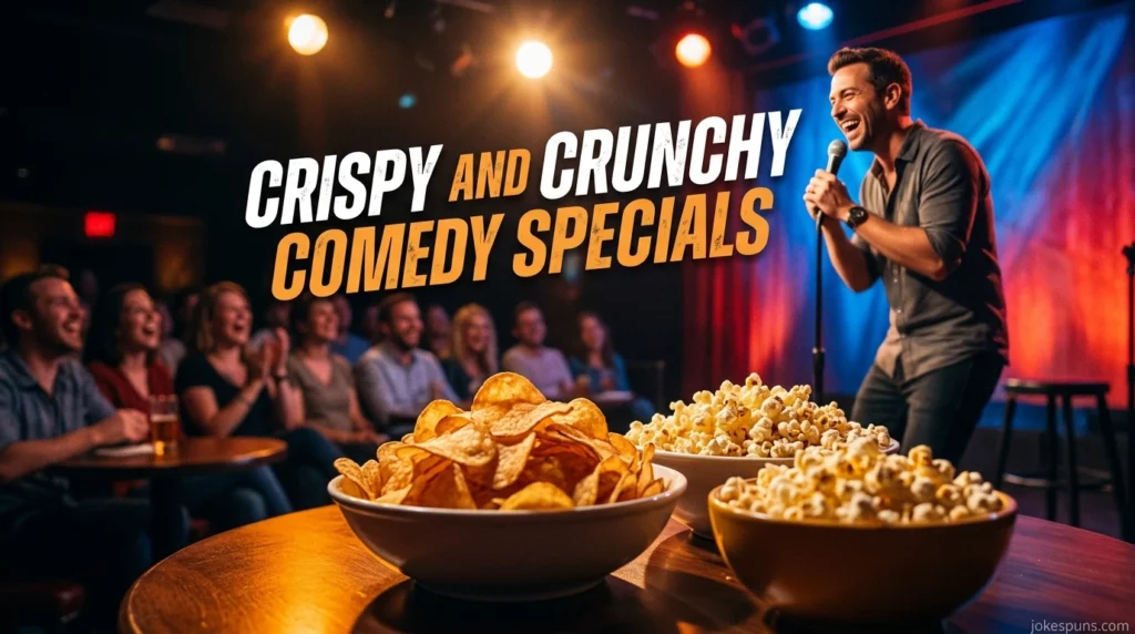 Crispy and Crunchy Comedy Specials