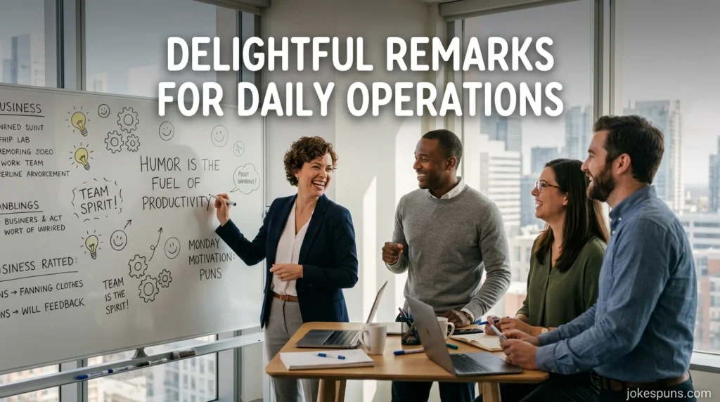 Delightful Remarks for Daily Operations