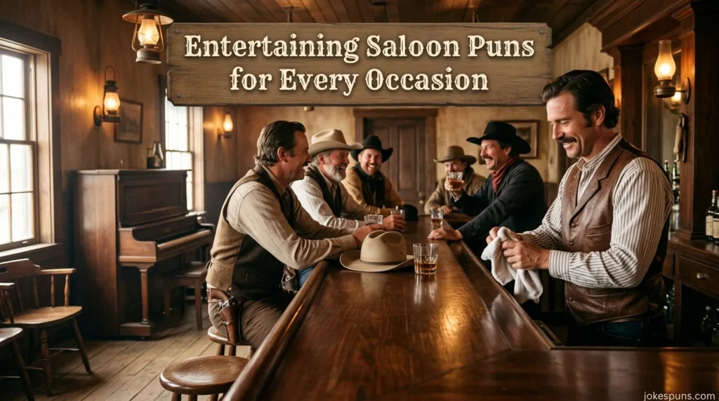 Entertaining Saloon Puns for Every Occasion