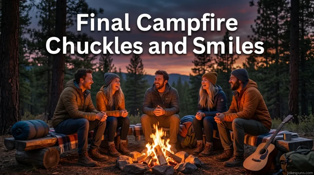 Final Campfire Chuckles and Smiles