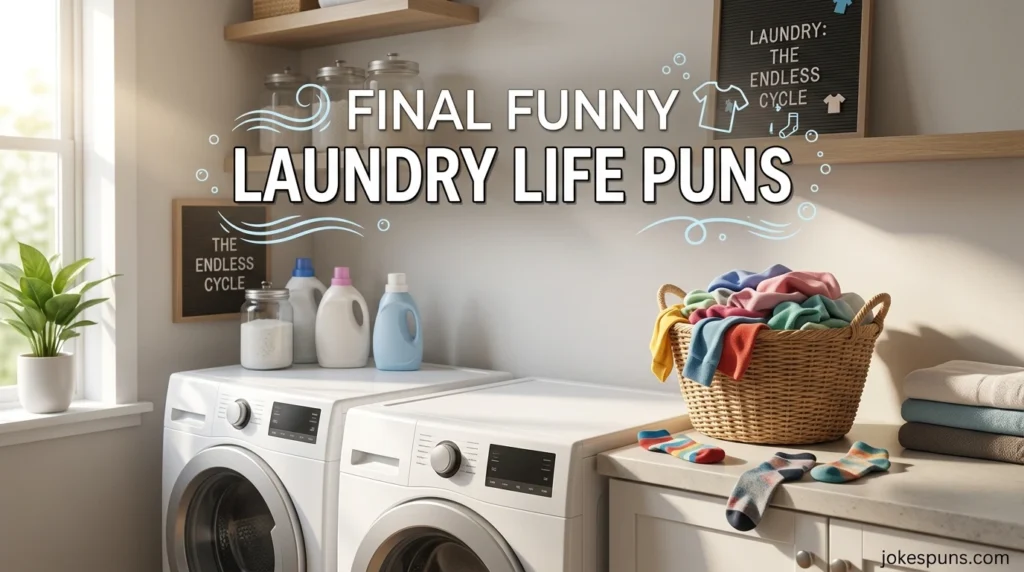 Final Funny Laundry Life Puns