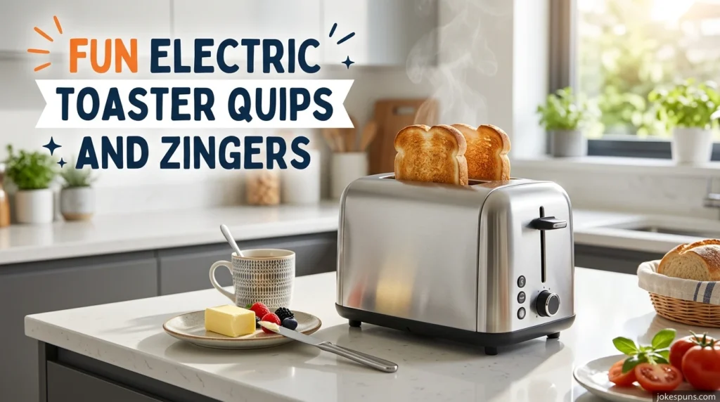Fun Electric Toaster Quips and Zingers