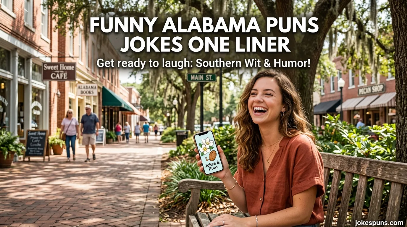 Funny Alabama Puns Jokes One Liner