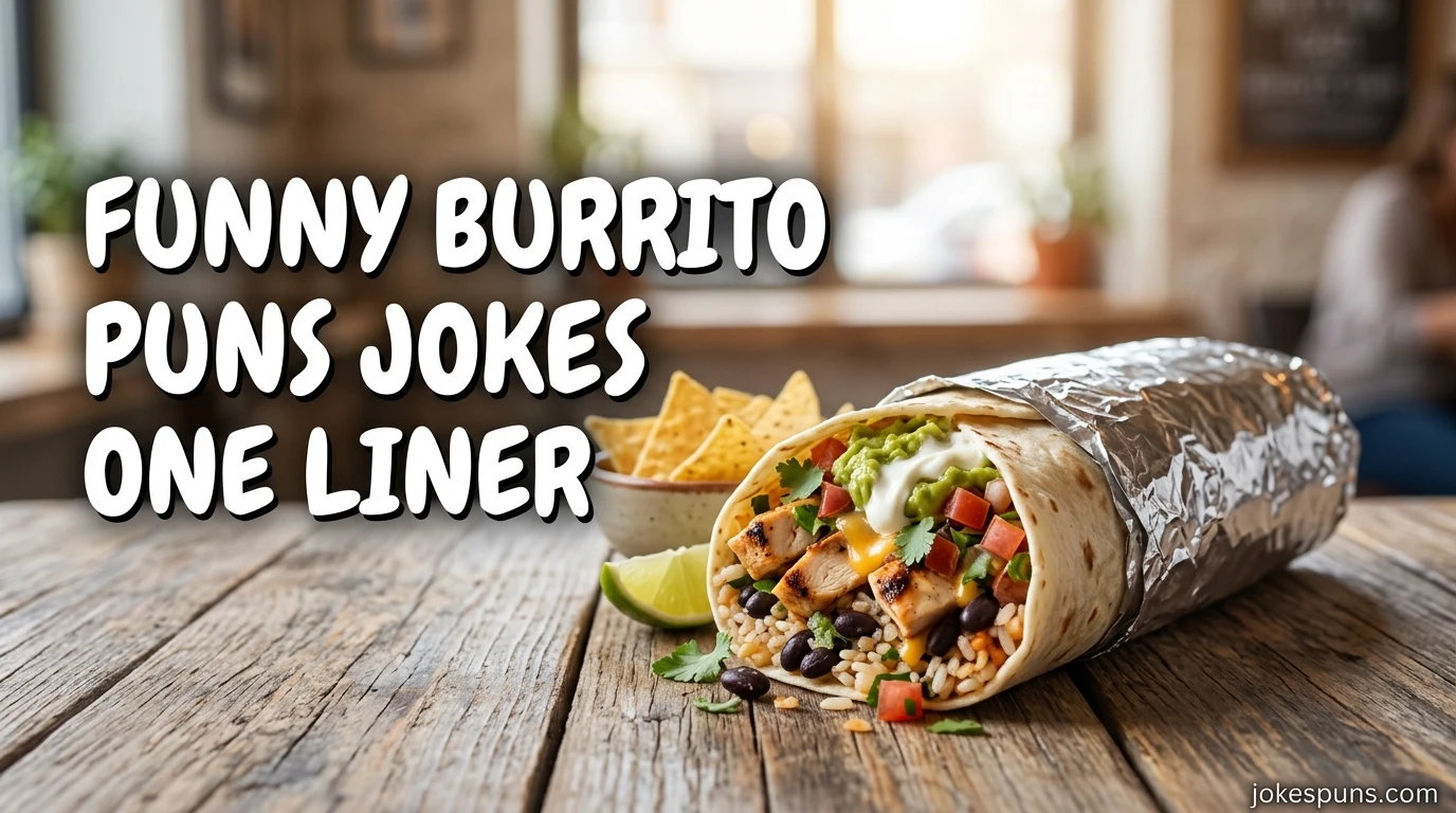 Funny Burrito Puns Jokes One Liner