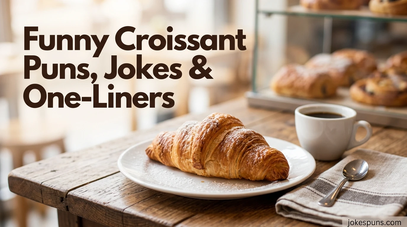 Funny Croissant Puns Jokes One Liner