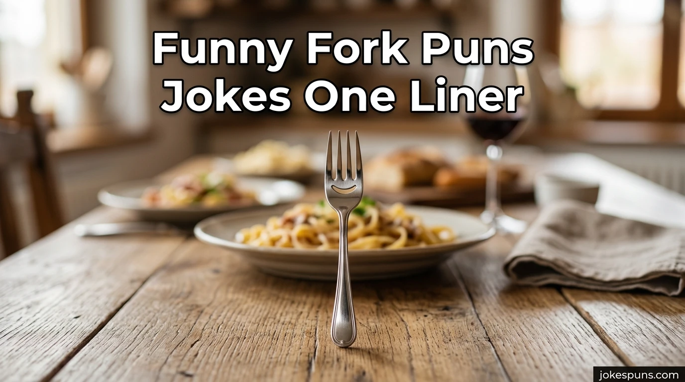 Funny Fork Puns Jokes One Liner