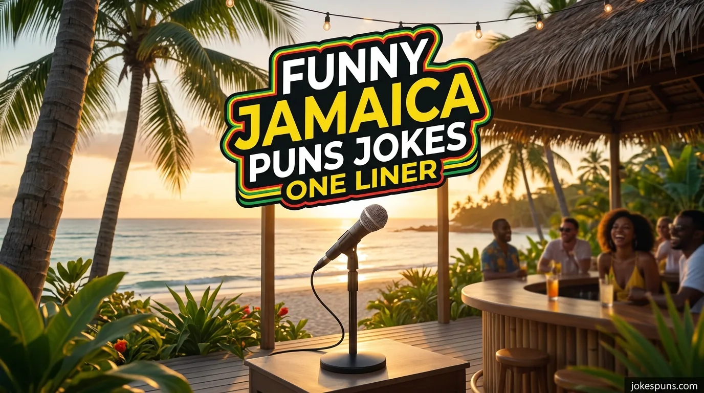 Funny Jamaica Puns Jokes One Liner