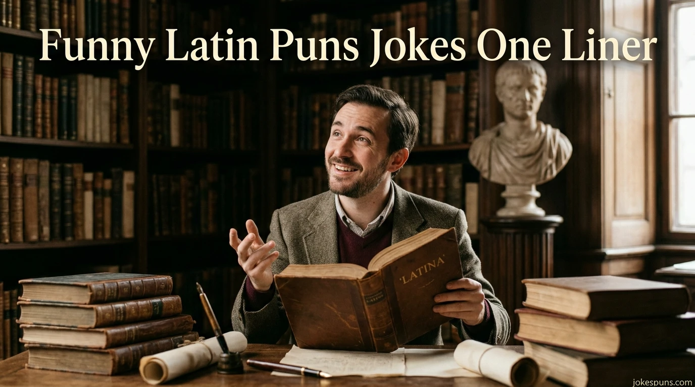 Funny Latin Puns Jokes One Liner