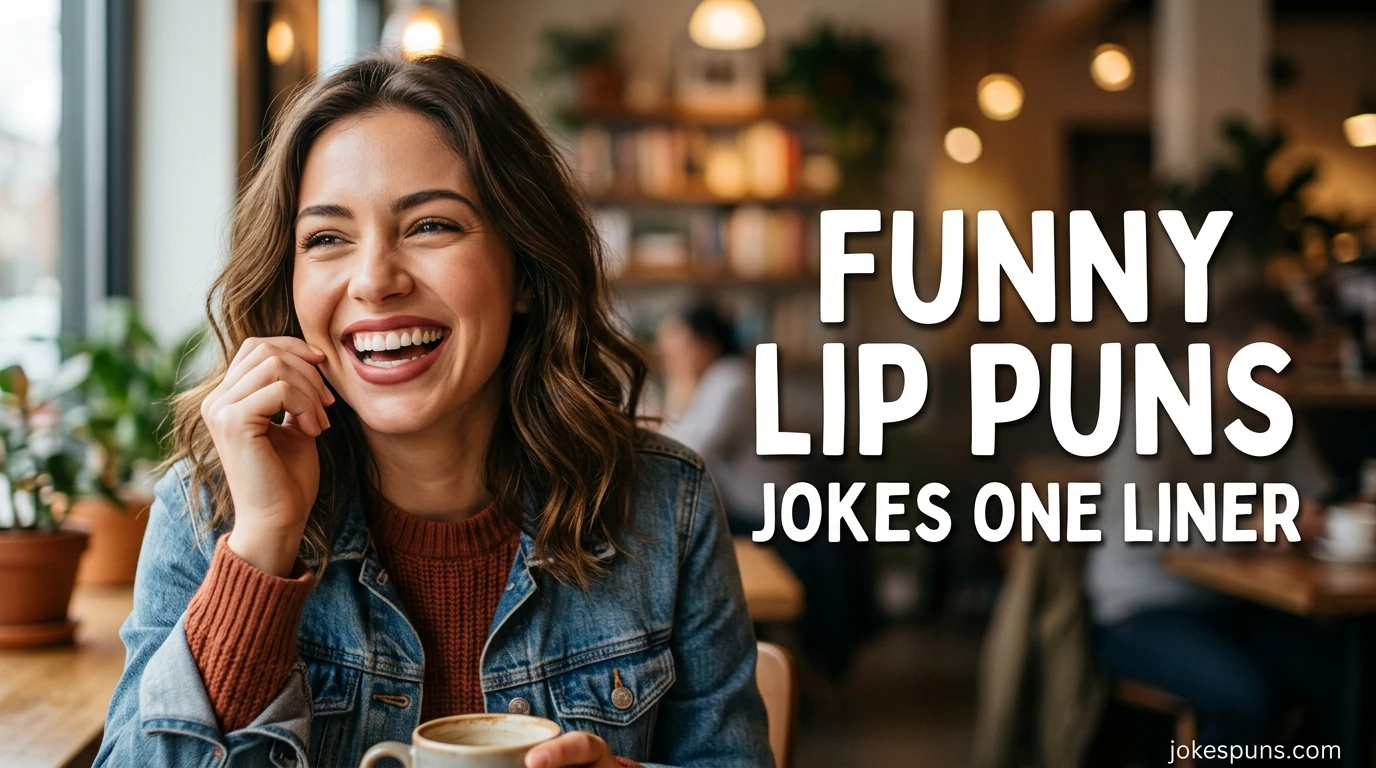 Funny Lip Puns Jokes One Liner