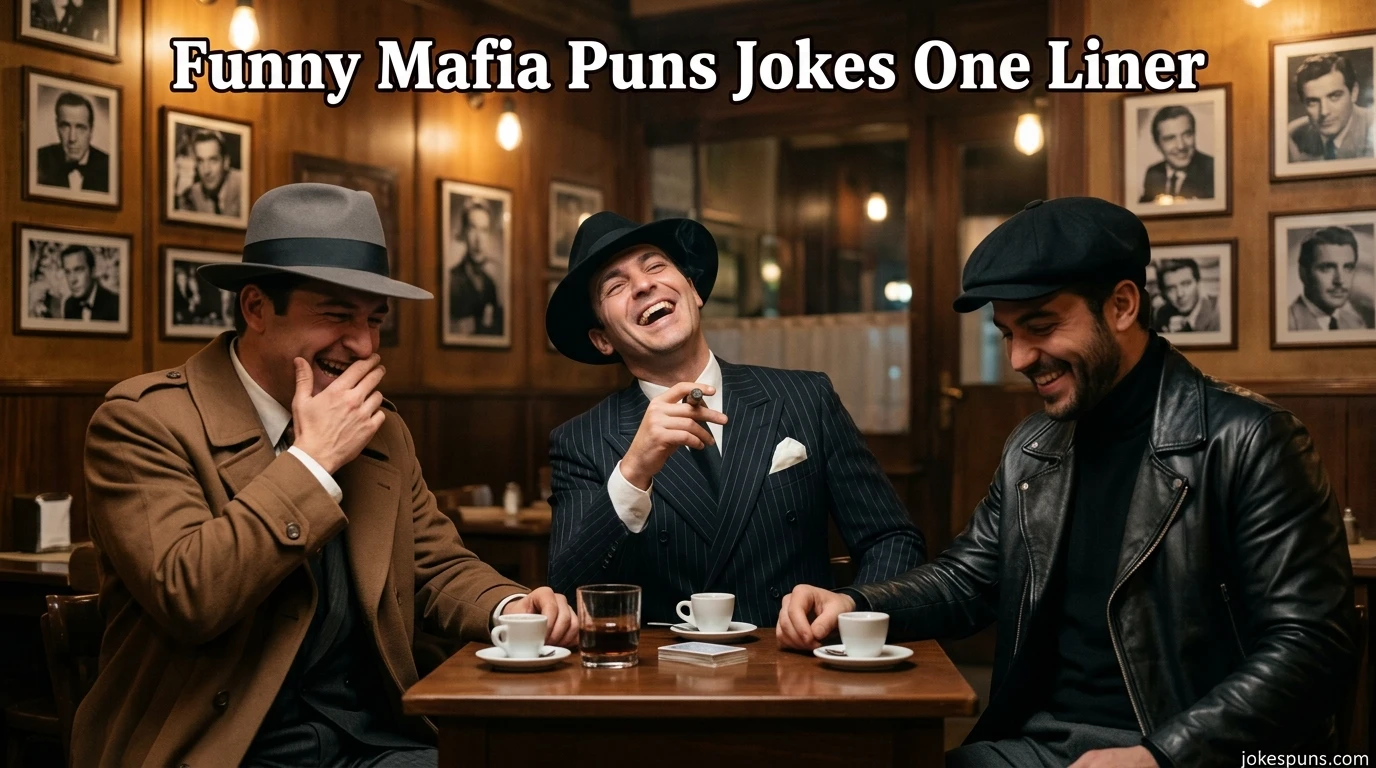 Funny Mafia Puns Jokes One Liner