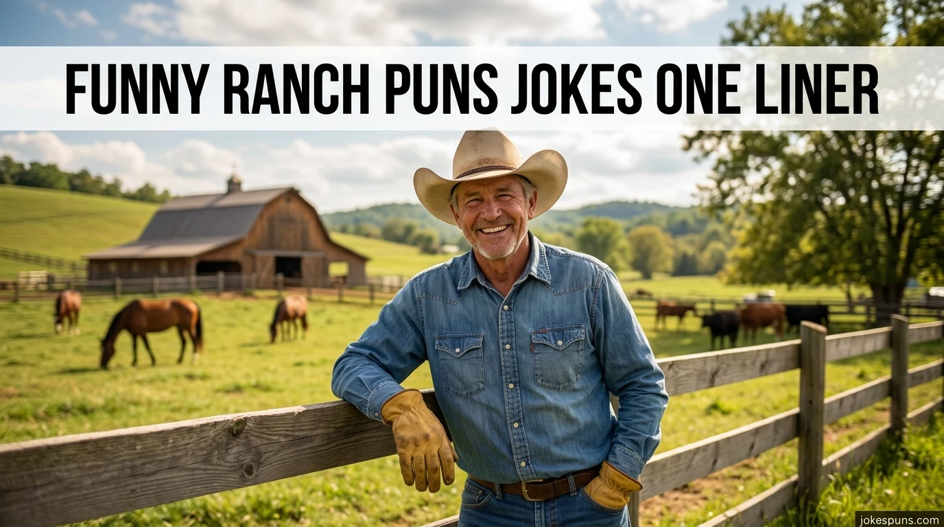 Funny Ranch Puns Jokes One Liner