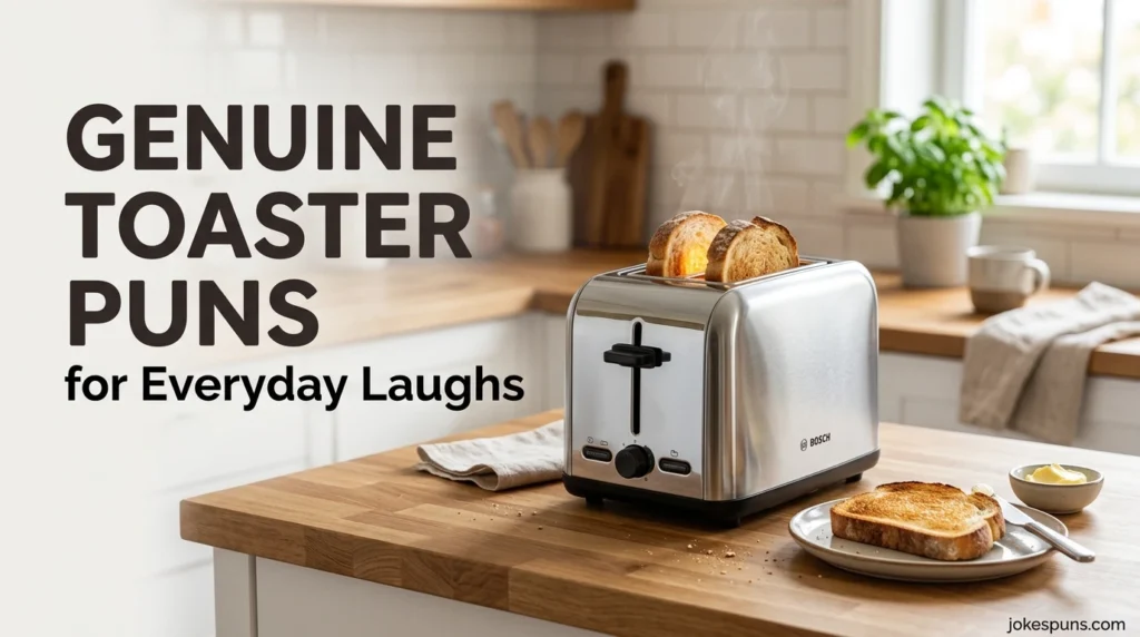 Genuine Toaster Puns for Everyday Laughs