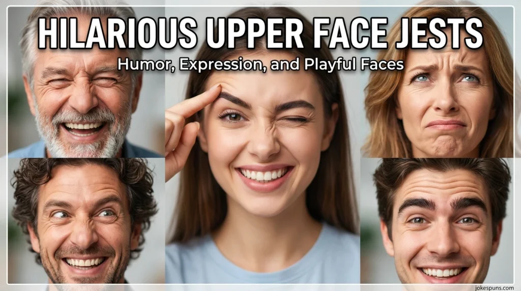 Hilarious Upper Face Jests