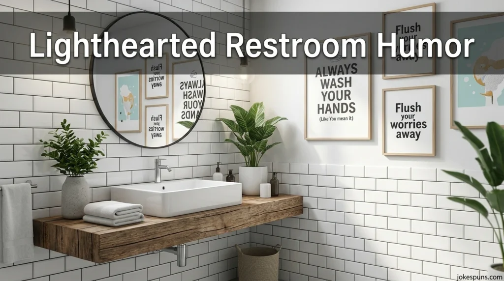 Lighthearted Restroom Humor