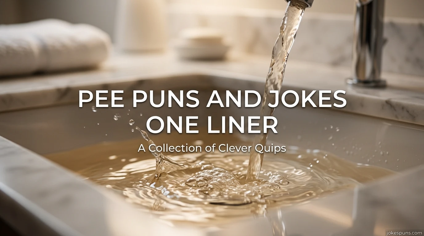 Pee Puns and Jokes One Liner