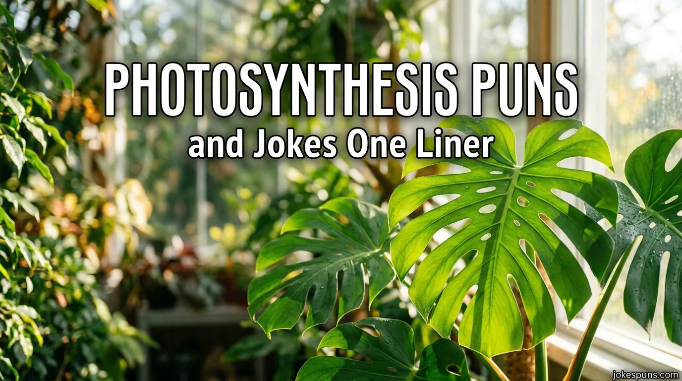 Photosynthesis Puns and Jokes One Liner