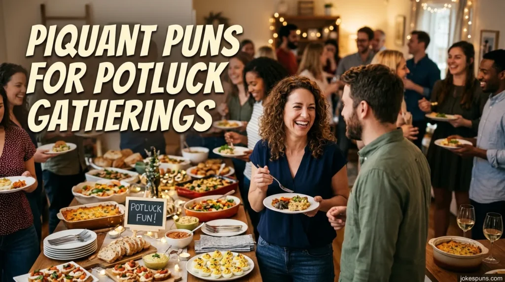 Piquant Puns for Potluck Gatherings