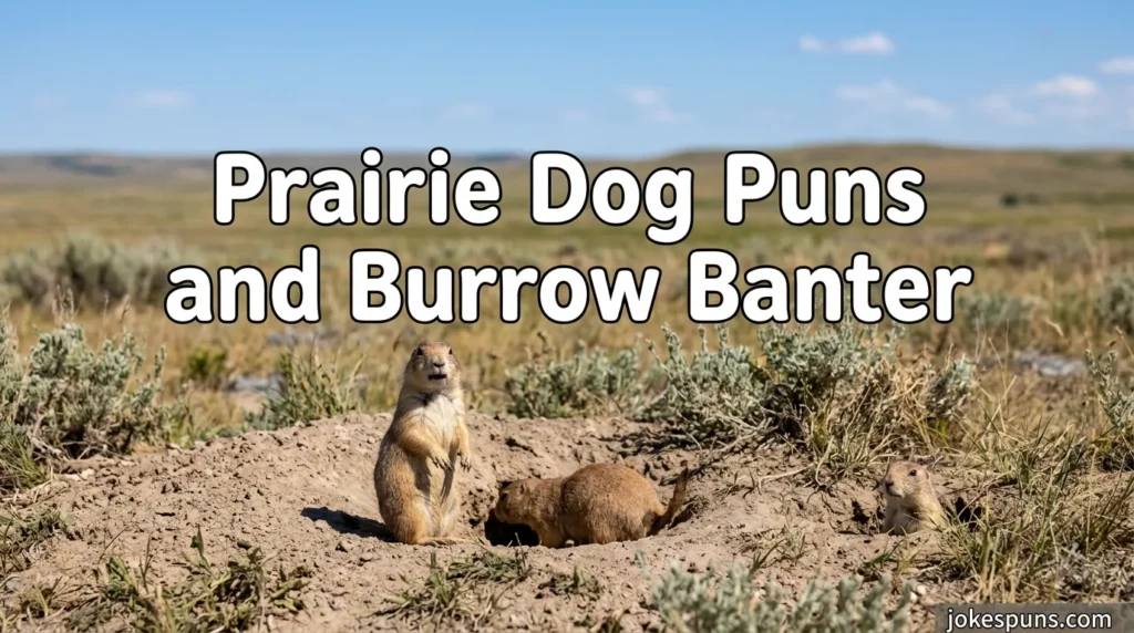 Prairie Dog Puns and Burrow Banter