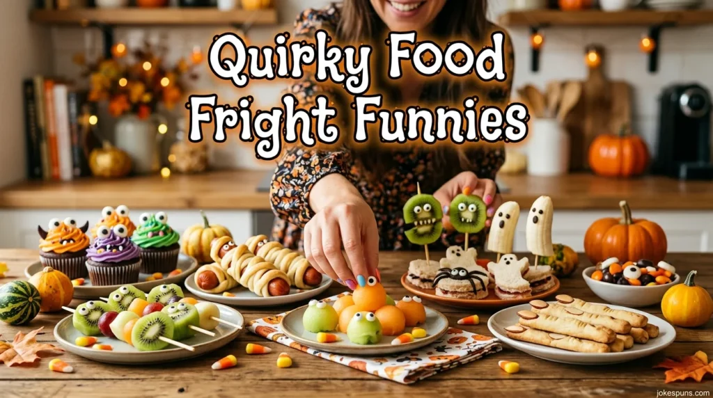 Quirky Food Fright Funnies