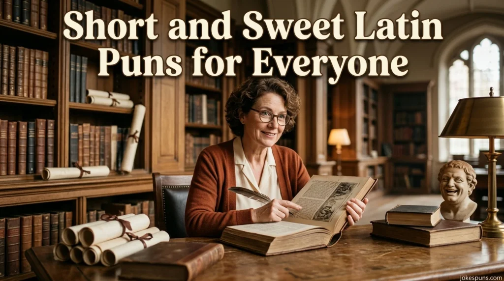 Short and Sweet Latin Puns for Everyone