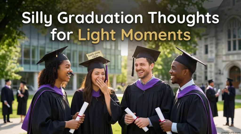 Silly Graduation Thoughts for Light Moments