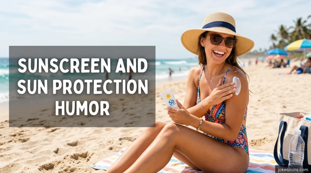 Sunscreen and Sun Protection Humor
