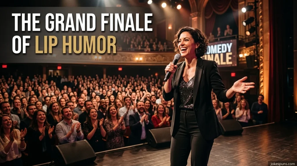 The Grand Finale of Lip Humor