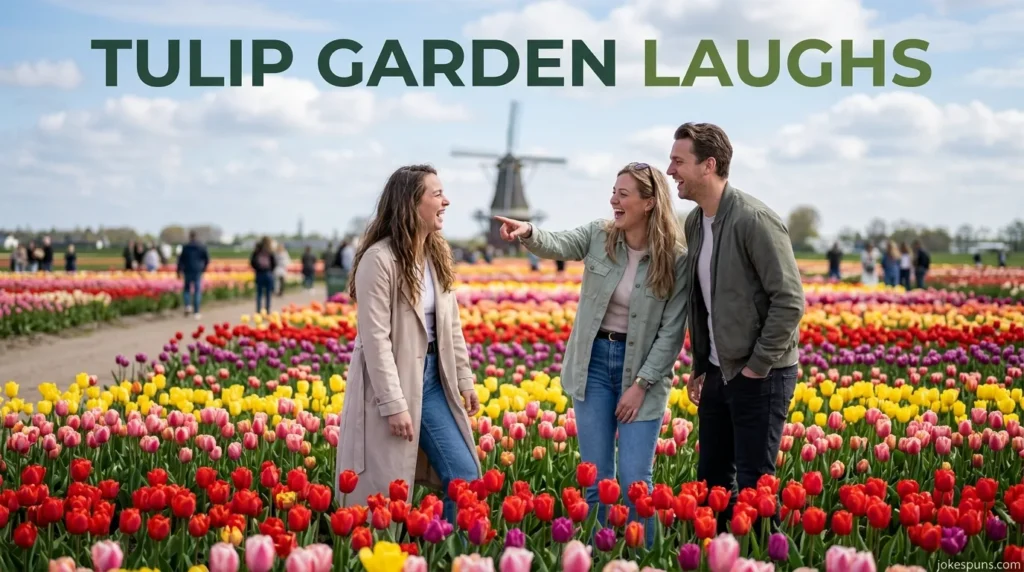 Tulip Garden Laughs