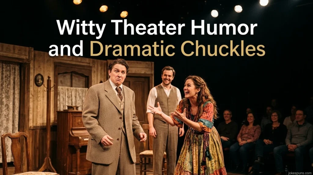 Witty Theater Humor and Dramatic Chuckles