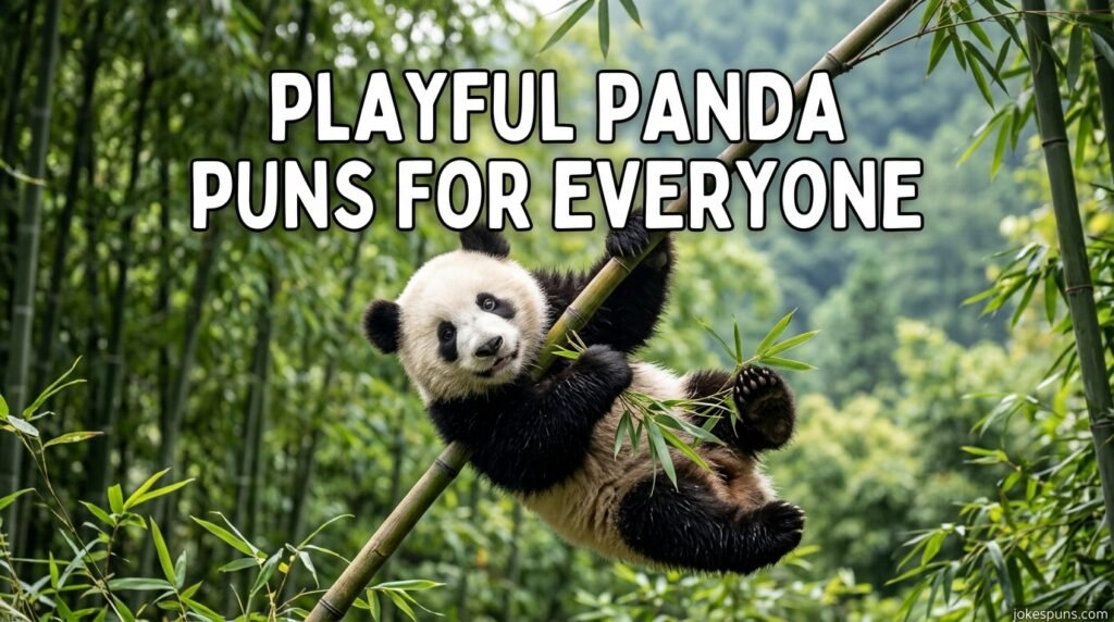 Playful Panda Puns for Everyone