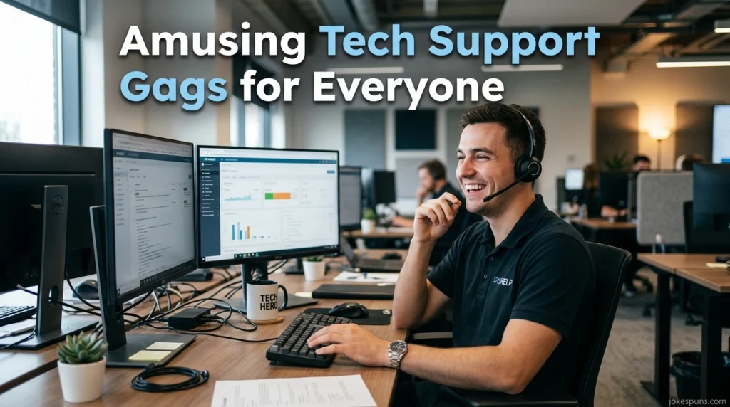 Amusing Tech Support Gags for Everyone