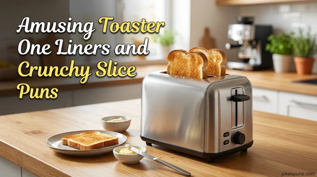 Amusing Toaster One Liners and Crunchy Slice Puns