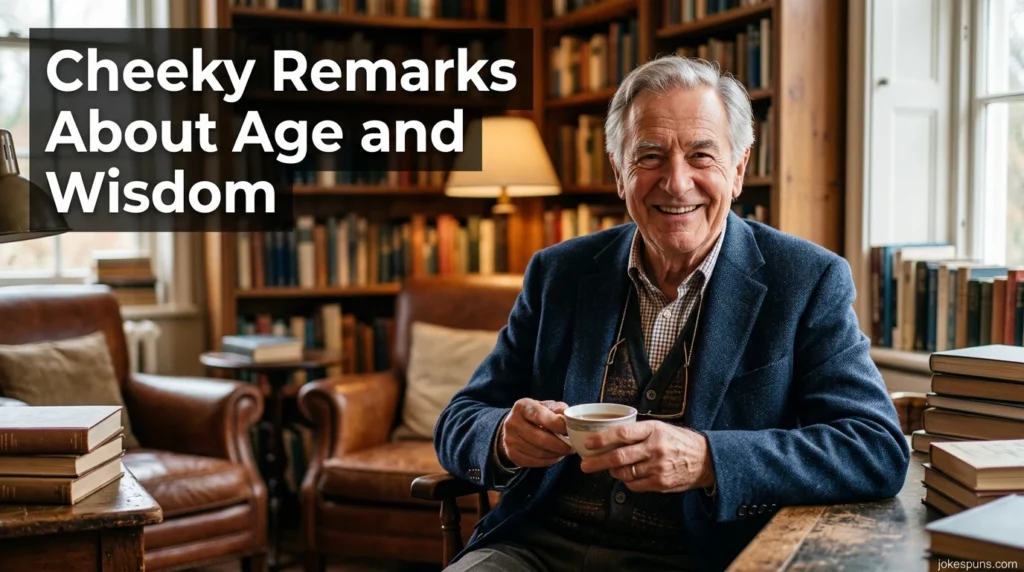 Cheeky Remarks About Age and Wisdom