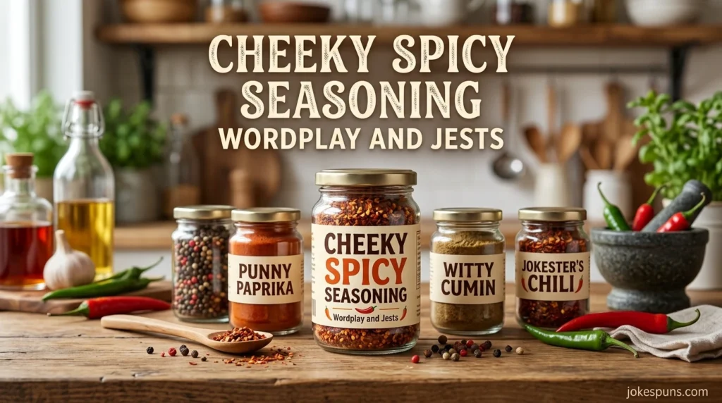 Cheeky Spicy Seasoning Wordplay and Jests