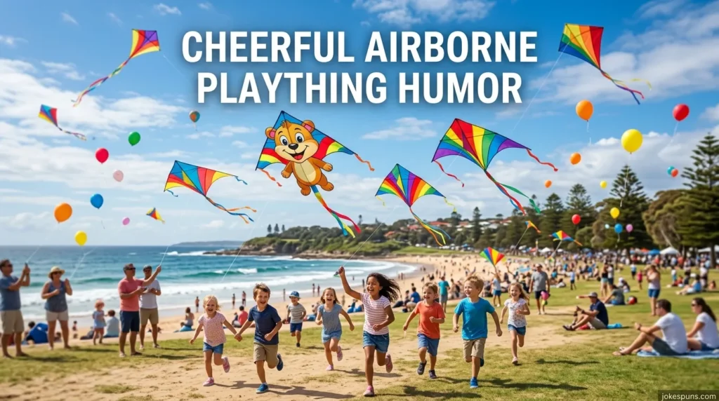 Cheerful Airborne Plaything Humor