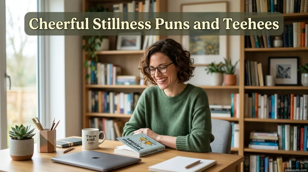 Cheerful Stillness Puns and Teehees