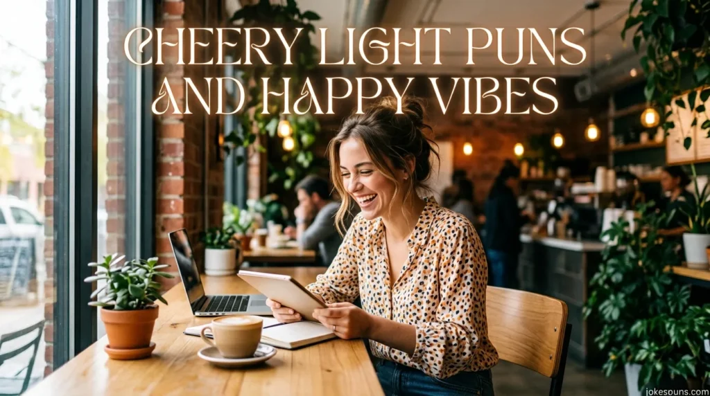 Cheery Light Puns and Happy Vibes
