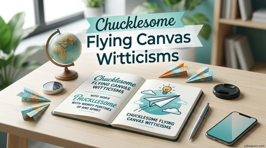 Chucklesome Flying Canvas Witticisms