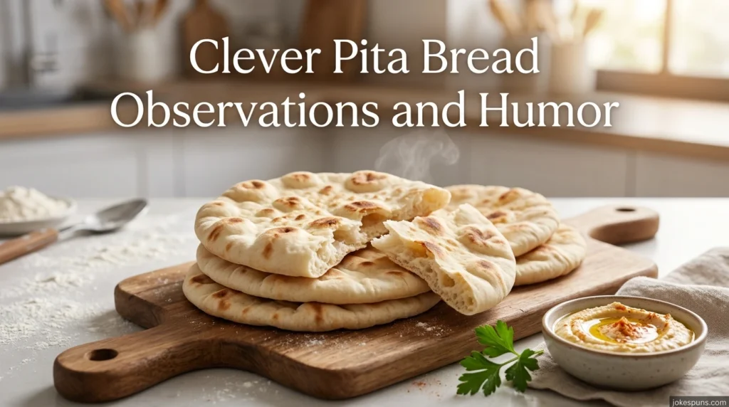 Clever Pita Bread Observations and Humor